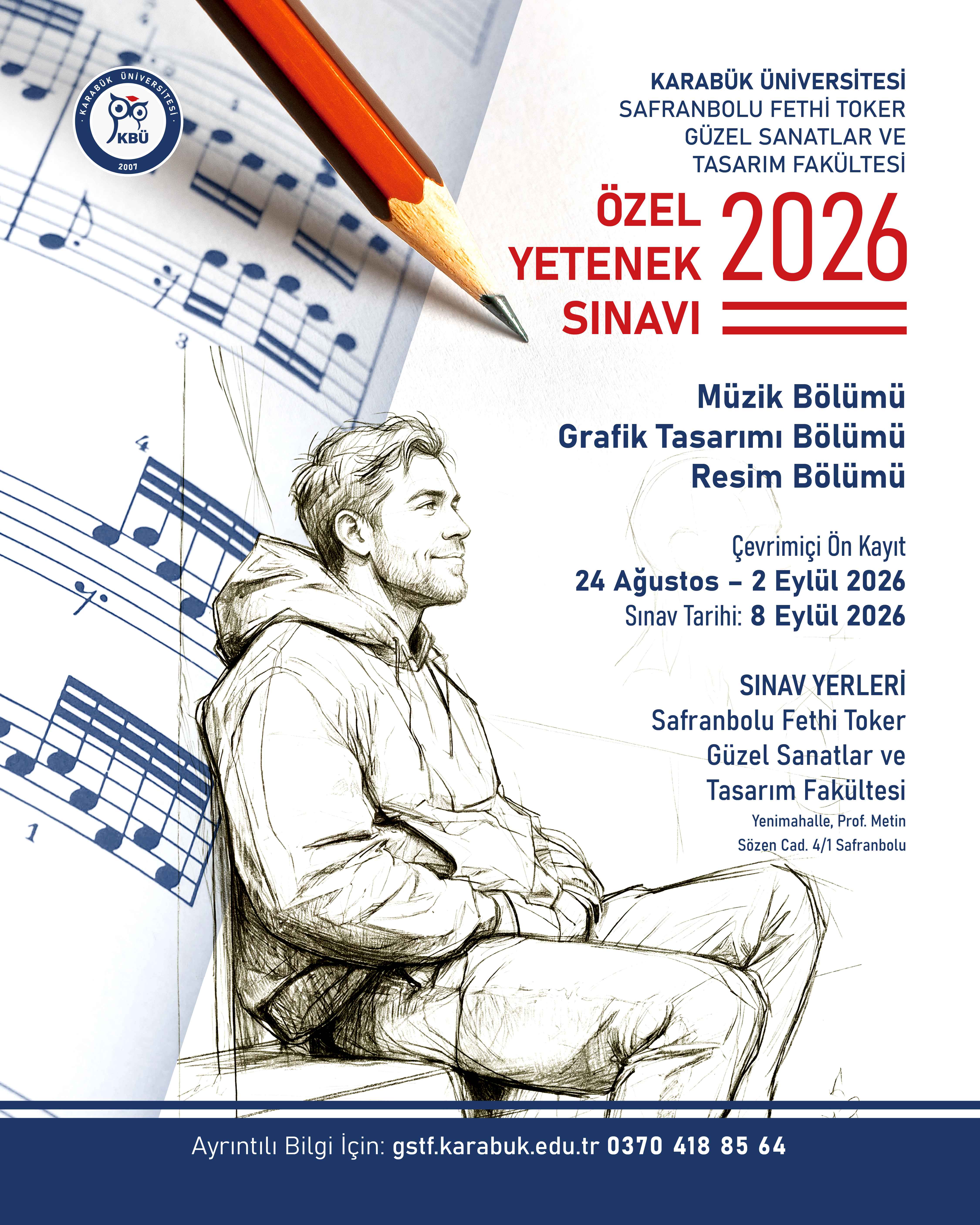 2026 Özel Yetenek Sınavı Afişi
