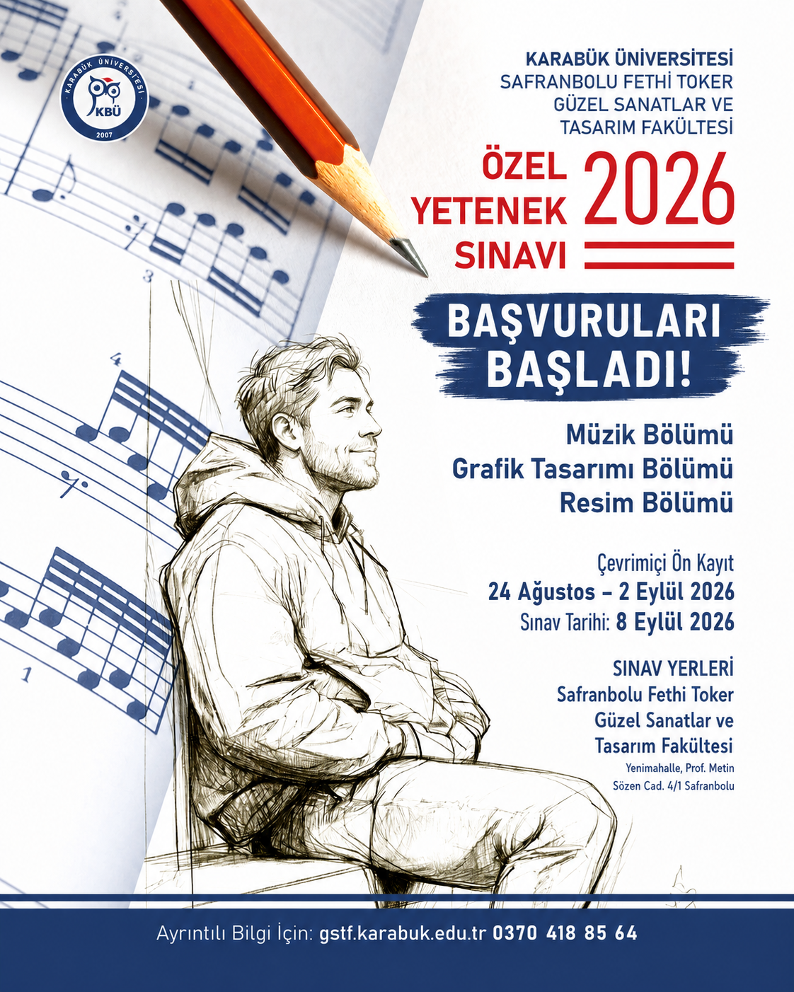 2026 Özel Yetenek Sınavı Afişi